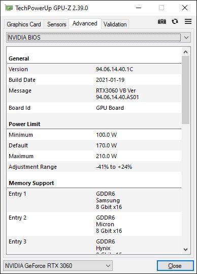 Обзор и тест видеокарты ASUS ROG Strix GeForce RTX 3060 OC