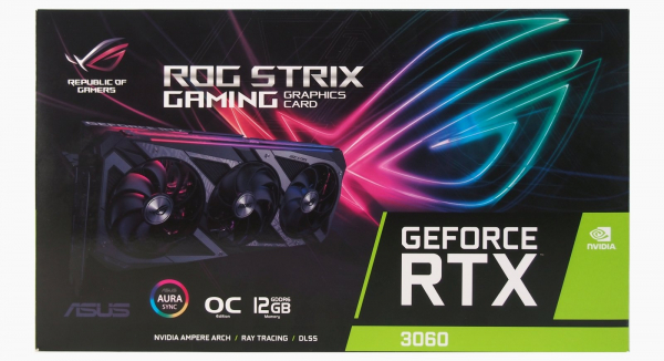 Обзор и тест видеокарты ASUS ROG Strix GeForce RTX 3060 OC